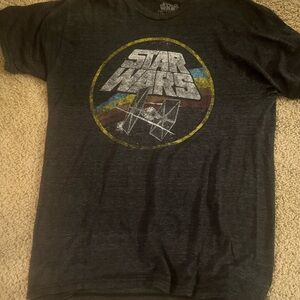 Vintage Star Wars Charcoal Graphic Tee